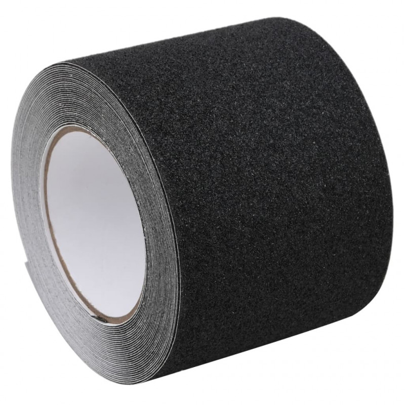 Taśma antypoślizgowa, czarna, 0,1x10 m, PVC