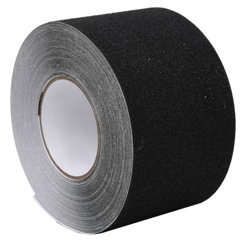 Taśma antypoślizgowa, czarna, 0,1x20 m, PVC