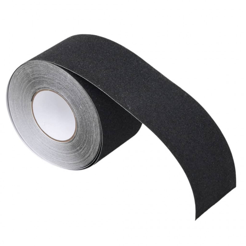 Taśma antypoślizgowa, czarna, 0,1x20 m, PVC