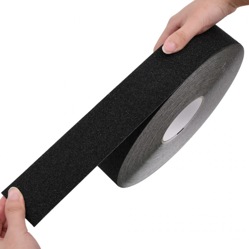 Taśma antypoślizgowa, czarna, 0,05x50 m, PVC