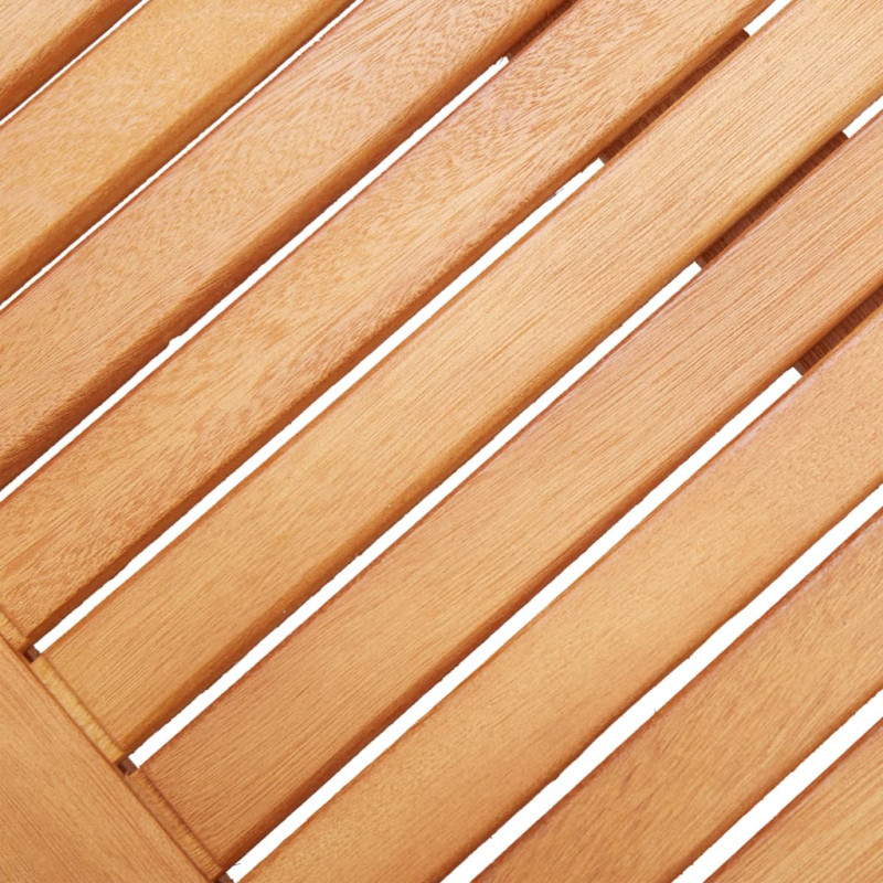 2-osobowa ławka ogrodowa, 120 cm, lite drewno eukaliptusowe