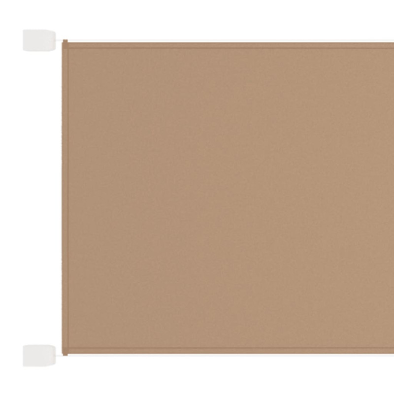 Markiza pionowa, kolor taupe, 60x270 cm, tkanina Oxford