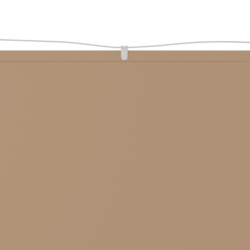Markiza pionowa, kolor taupe, 60x270 cm, tkanina Oxford