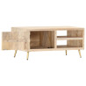 Stolik kawowy, 90 x 45 x 40 cm, lite drewno mango