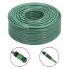 Wąż ogrodowy z zestawem złączek, zielony, 0,5", 100 m, PVC