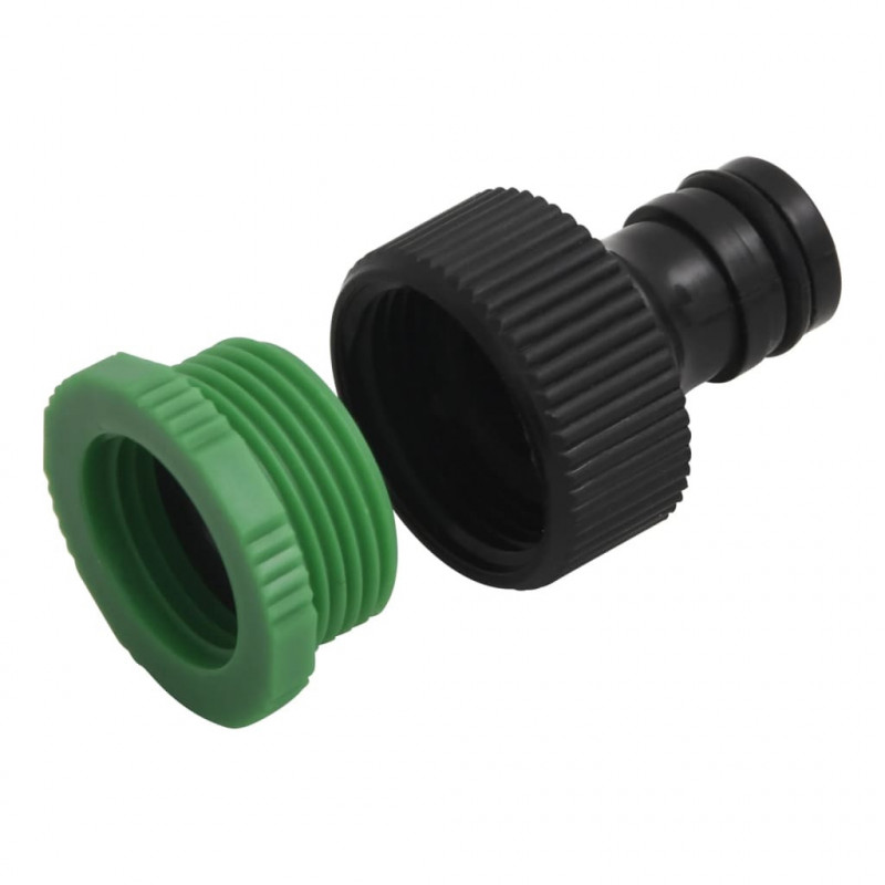 Wąż ogrodowy z zestawem złączek, zielony, 0,9", 100 m, PVC