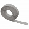 Obrzeże ogrodowe, szare, 10 m, 10 cm, polietylen