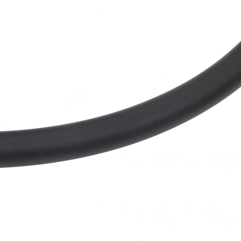 Hybrydowy wąż pneumatyczny, czarny, 0,6", 50 m, guma i PVC
