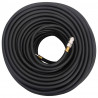 Hybrydowy wąż pneumatyczny, czarny, 0,6", 50 m, guma i PVC