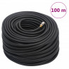 Hybrydowy wąż pneumatyczny, czarny, 0,6", 100 m, guma i PVC