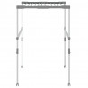 Suszarka na pranie, 83x(50-55)x(40-85) cm, aluminium