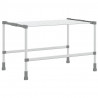 Suszarka na pranie, 83x(50-55)x(40-85) cm, aluminium