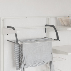 Suszarki na pranie, 2 szt., 53x33x18 cm, aluminium