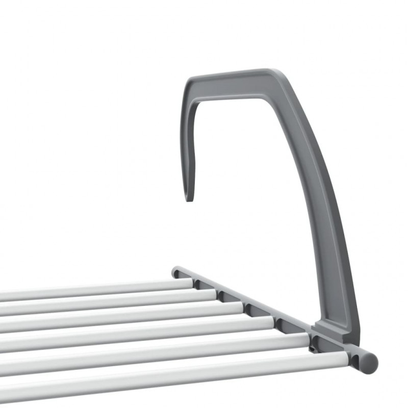 Suszarki na pranie, 2 szt., 53x33x18 cm, aluminium