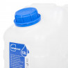 Zbiornik na wodę, z kranikiem, przezroczysty, 10 L, plastikowy