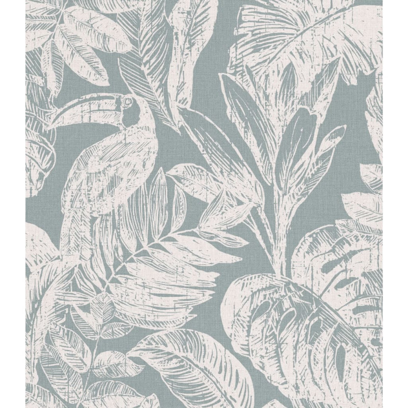 DUTCH WALLCOVERINGS Tapeta Rebecca, szaro-biała