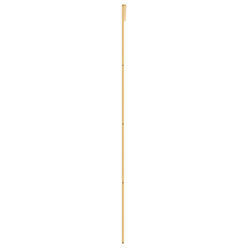 Drzwi przesuwne, złote, 102,5x205 cm, mrożone szkło ESG
