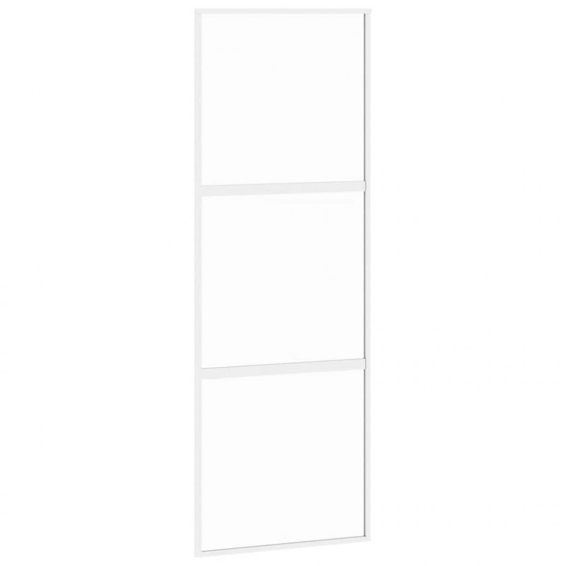 Drzwi przesuwne, złote, 76x205 cm, szkło hartowane i aluminium