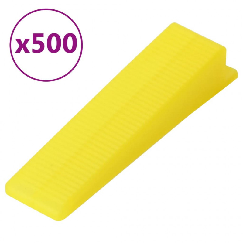 Kliny do poziomowania płytek, 500 szt.