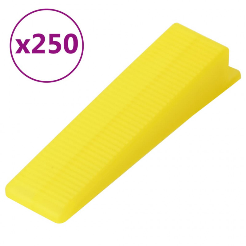 System poziomowania płytek, 250 klinów, 500 klipsów, 1,5 mm