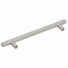Uchwyty do szafek, 10 szt., srebrne, 160 mm, stal nierdzewna