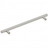 Uchwyty do szafek, 5 szt., srebrne, 224 mm, stal nierdzewna