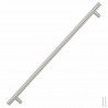 Uchwyty do szafek, 5 szt., srebrne, 480 mm, stal nierdzewna