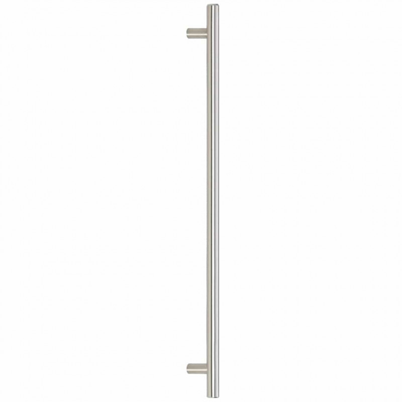 Uchwyty do szafek, 5 szt., srebrne, 480 mm, stal nierdzewna