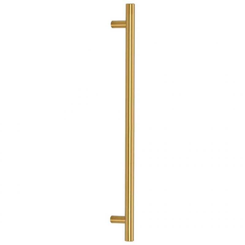 Uchwyty do szafek, 5 szt., złote, 320 mm, stal nierdzewna