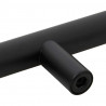 Uchwyty do szafek, 5 szt., czarne, 320 mm, stal nierdzewna