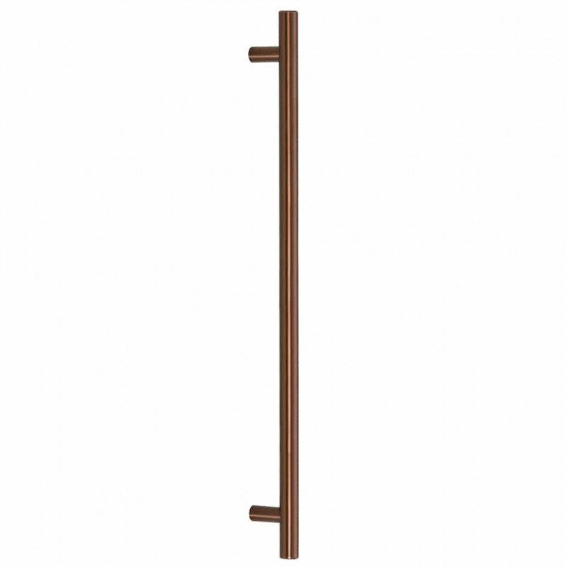 Uchwyty do szafek, 5 szt., brąz, 480 mm, stal nierdzewna