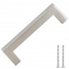 Uchwyty do szafek, 10 szt., srebrne, 96 mm, stal nierdzewna