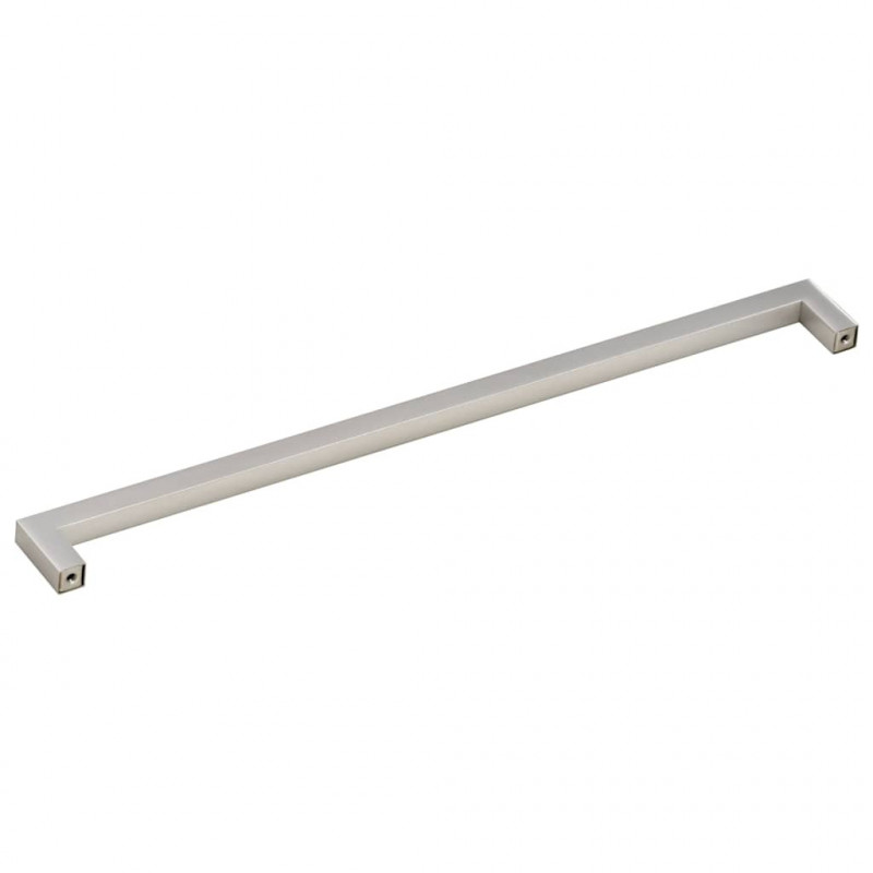 Uchwyty do szafek, 5 szt., srebrne, 320 mm, stal nierdzewna