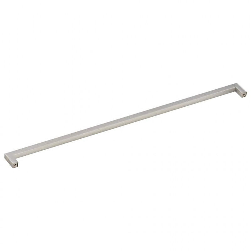 Uchwyty do szafek, 5 szt., srebrne, 480 mm, stal nierdzewna