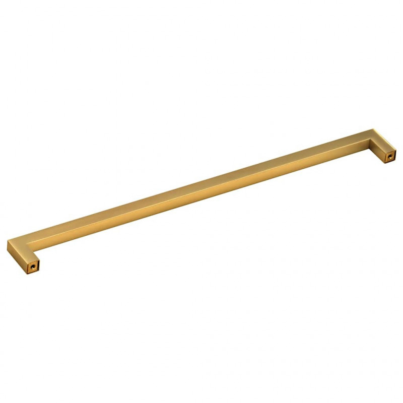 Uchwyty do szafek, 5 szt., złote, 320 mm, stal nierdzewna