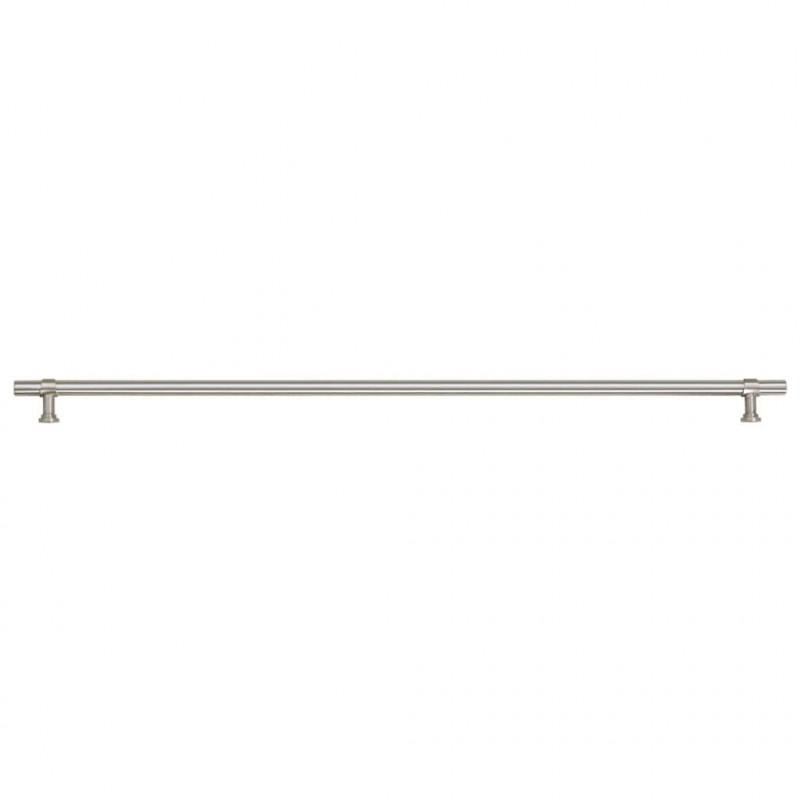 Uchwyty do szafek, 5 szt., srebrne, 480 mm, stal nierdzewna