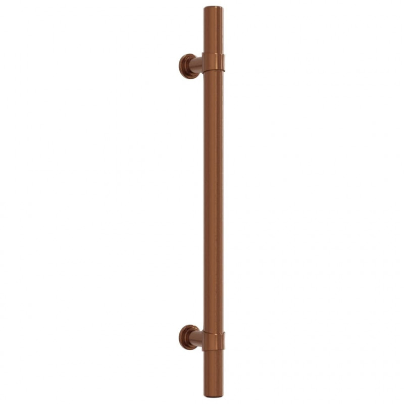 Uchwyty do szafek, 10 szt., brąz, 160 mm, stal nierdzewna
