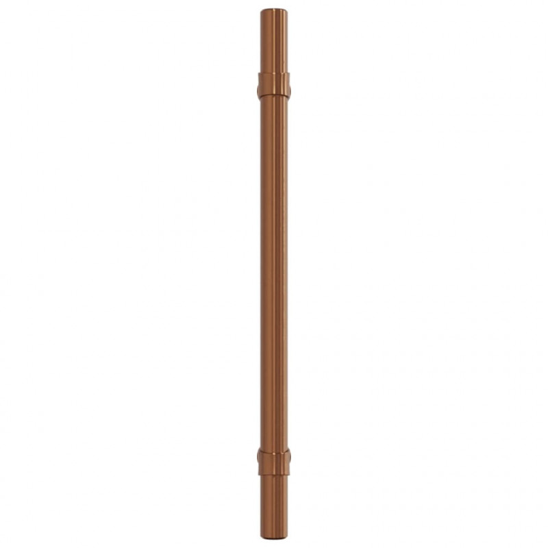 Uchwyty do szafek, 10 szt., brąz, 160 mm, stal nierdzewna