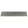 Płytki perforowane, 20 szt., 2 mm, 300x80 mm, stal ocynkowana