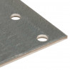 Płytki perforowane, 20 szt., 2 mm, 300x80 mm, stal ocynkowana