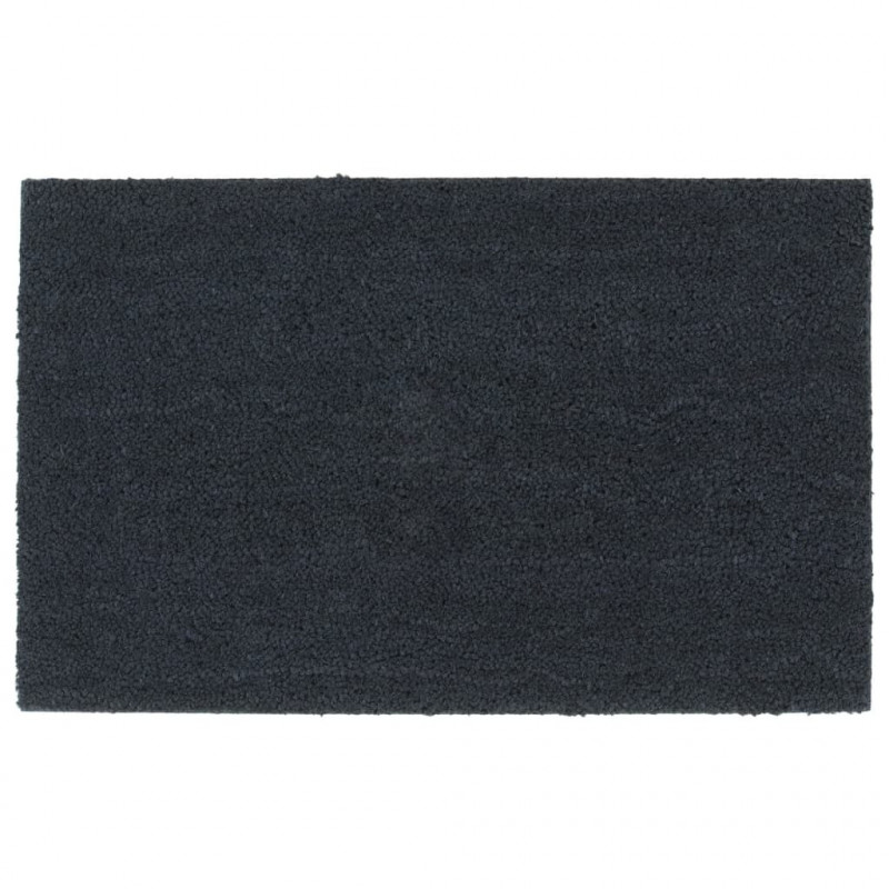 Wycieraczka, ciemnoszara, 50x80 cm, włókno kokosowe, tuftowana