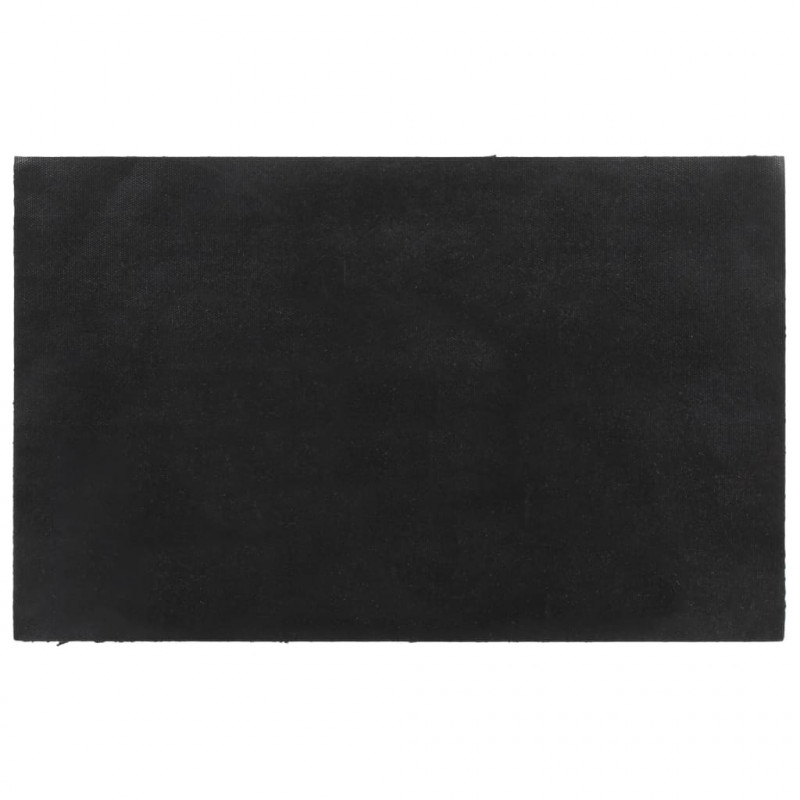 Wycieraczka, ciemnoszara, 50x80 cm, włókno kokosowe, tuftowana