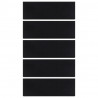Nakładki na schody, 5 szt., 25x75 cm, gumowe