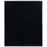 Folia okienna statyczna, matowa, czarna, 60x500 cm, PVC