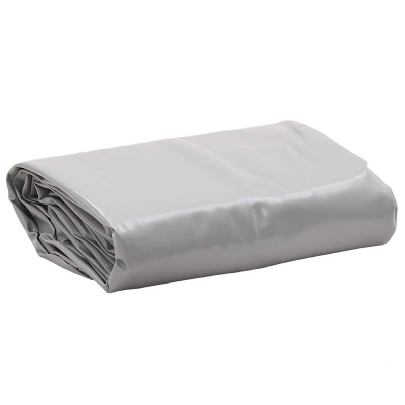 Plandeka, szara, 1x2,5 m, 650 g/m²