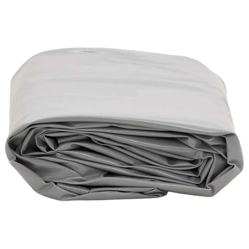 Plandeka, szara, 1x2,5 m, 650 g/m²