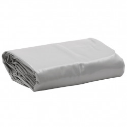 Plandeka, szara, 1,5x2 m, 650 g/m²