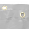 Plandeka, szara, 1,5x2 m, 650 g/m²