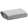 Plandeka, szara, 2,5x4,5 m, 650 g/m²