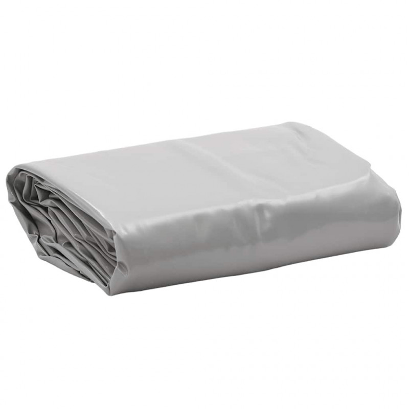 Plandeka, szara, 5x7 m, 650 g/m²